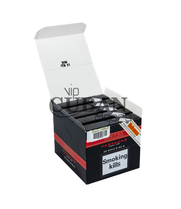 Vip Open box Partagas Serie D 6
