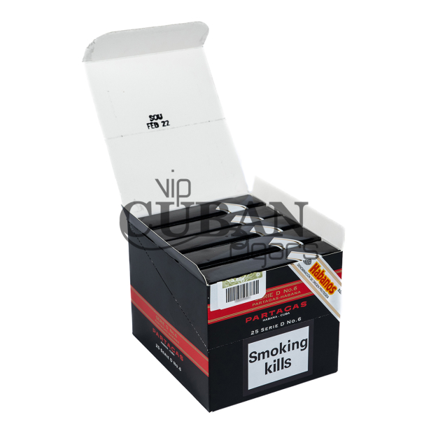 Vip Open box Partagas Serie D 6
