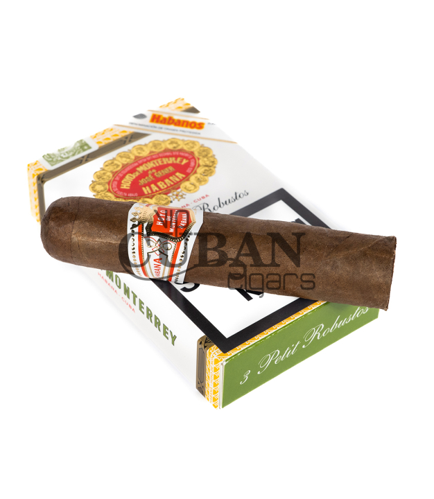 Vip Cigar on top Hoyo de Monterrey Petit Robustos (Box 3)
