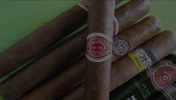 Wide Cuban Cigar Selection